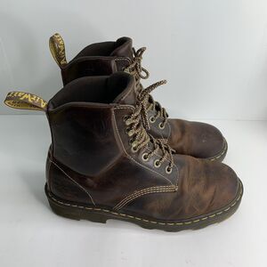 Men 12 US Dr. Martens Crofton Leather Boots‎ Shoes JPN Vintage Limited Original